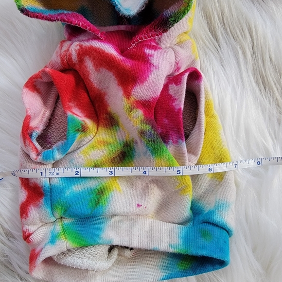 Found My Animal Tie Dye Hooded Dog Top - Picture 6 of 8
